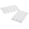 Silikomart Siliconen Bakvorm Hart (15x) 4,5cm + cutter