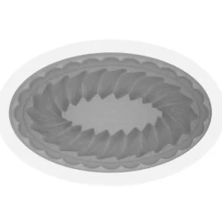 Silikomart Siliconen Bakvorm Pleincoeur Ovaal 17,6x10,4cm