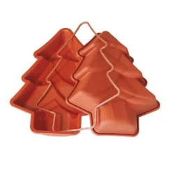 Silikomart Siliconen Bakvorm Kerstboom 28x20x4cm + Ring