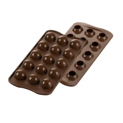 Silikomart Siliconen Bonbonvorm Bolletje (15x) Ø2,5cm