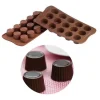 Silikomart Siliconen Bonbonvorm Rond Praline (15x) Ø30 mm