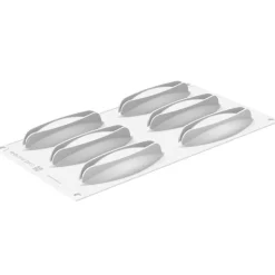 Silikomart Siliconen Kit 3D Cabossa (6) 12x4cm