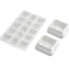 Silikomart Siliconen Kit Hartjes (15) 4,5x4,4cm / 10x10cm