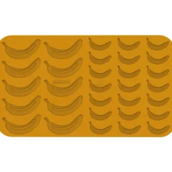 Silikomart Siliconen Mat Banaan (31x) 10,3x5,2cm