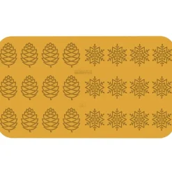 Silikomart Siliconen Mat Inverno (24x) 6,7x4,7cm