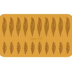 Silikomart Siliconen Mat Piuma (20x) 12,1x2,8cm