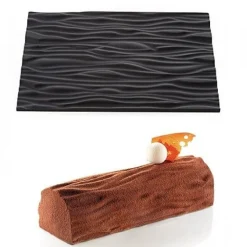 Silikomart Siliconen Reliëfmat Hout 250x185mm
