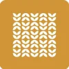 Silikomart Siliconen Stencil Foliage 10x10x0,1cm Set/2