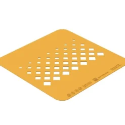 Silikomart Siliconen Stencil Ruit 13,8x7,2x0,1cm Set/2**