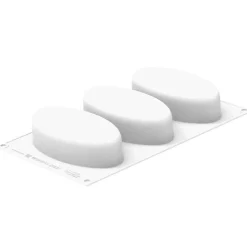 Silikomart Siliconen Vorm Ellipse (3) 14,8x7,6x4cm