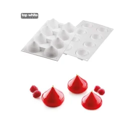 Silikomart Siliconen Vorm Goutte 5,4x5,4x4,1cm (6)