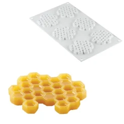 Silikomart Siliconen Vorm Honing (6) Ø74x8mm
