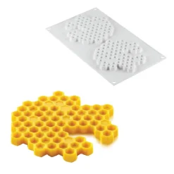 Silikomart Siliconen Vorm Honing (2) Ø140x10mm