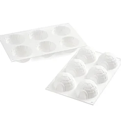 Silikomart Siliconen Vorm Iglo Ø7,6x4,2cm (6)