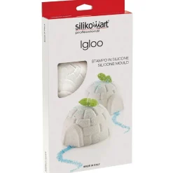 Silikomart Siliconen Vorm Iglo Ø7,6x4,2cm (6)