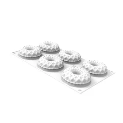 Silikomart Siliconen Vorm Kaleido (6) Ø7,5x2,5cm