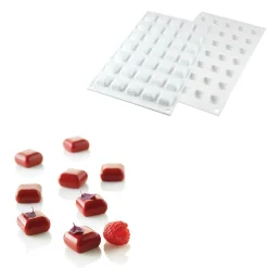 Silikomart Siliconen Vorm Mini Gem (35) 2,3x2,3x1,3cm