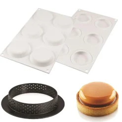 Silikomart Siliconenvorm & Taartring Set