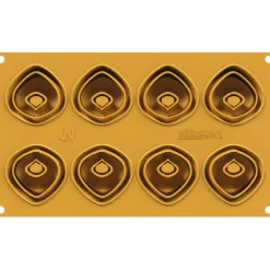 Silikomart Siliconen Vorm Tortellino (8x) Ø5,4x2,2cm**