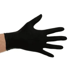 Soft Nitril Handschoenen (Wegwerp) Zwart 100st. - Maat L