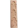 Speculaasplank Gingerbread (Familie) (3x) 8x6cm.
