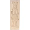 Speculaasplank Groot Pop Man (Piet) 30x10cm.