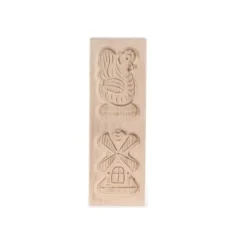 Speculaasplank Twee Figuren (2x) 8x5cm.