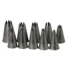 Spuitjesset gekarteld RVS 10 spuitjes 6T van 5 t/m 14mm