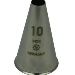 Spuitmondje Glad RVS 10mm