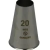 Spuitmondje Glad RVS 20mm
