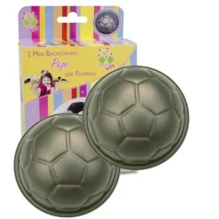 Städter Bakvorm mini Voetbal Ø9cm set/2