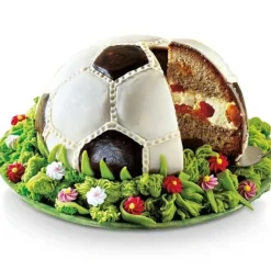 Städter Bakvorm mini Voetbal Ø9cm set/2