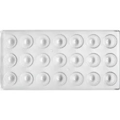 Städter Bonbonvorm Rond Geribbeld (21) Ø28mm