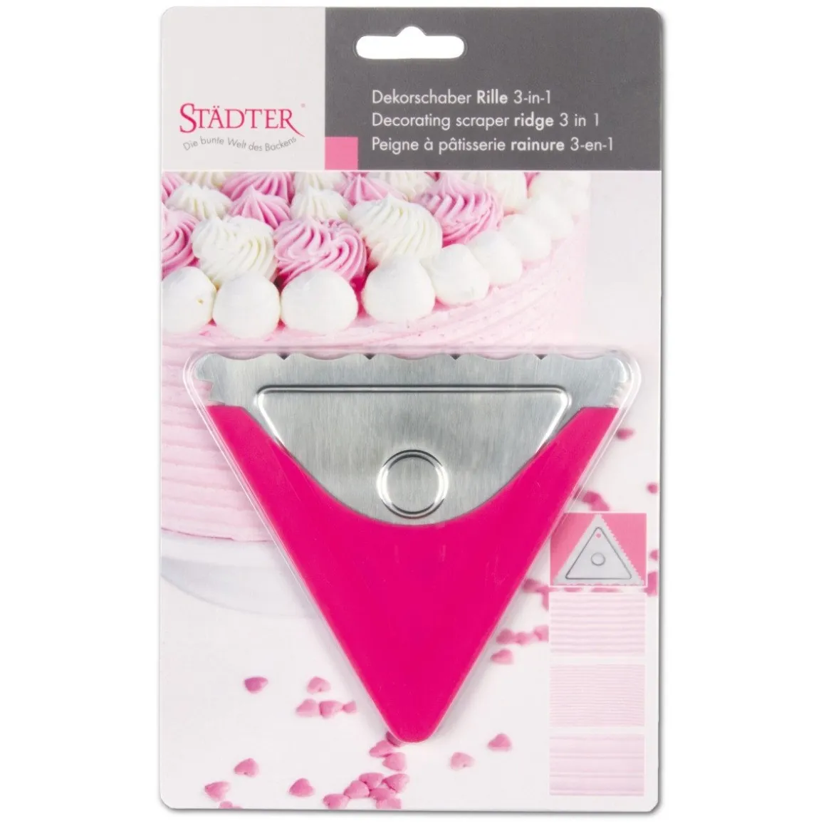 Städter Garneer / Decoratie Krabber 3-in-1 Fijn**