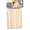 Städter Lolly/IJsstokjes plat hout 100 stuks 11cm