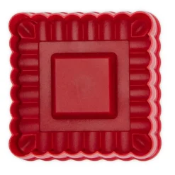 Städter Plunger Cutter Vierkant Gekarteld 6cm**