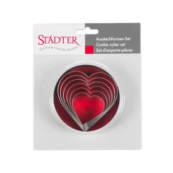 Städter Uitstekerset Hart 6-delig