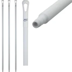 Steel Vikan Ultra Hygiene Aluminium Wit 150cm