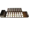 Strijksjabloon RVS Rondjes Ø4cm (galettes)**