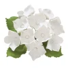 Suikerbloem Hortensia Wit 8,5 cm.