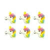 Suikerdecoratie Unicorns 3cm 6st.**