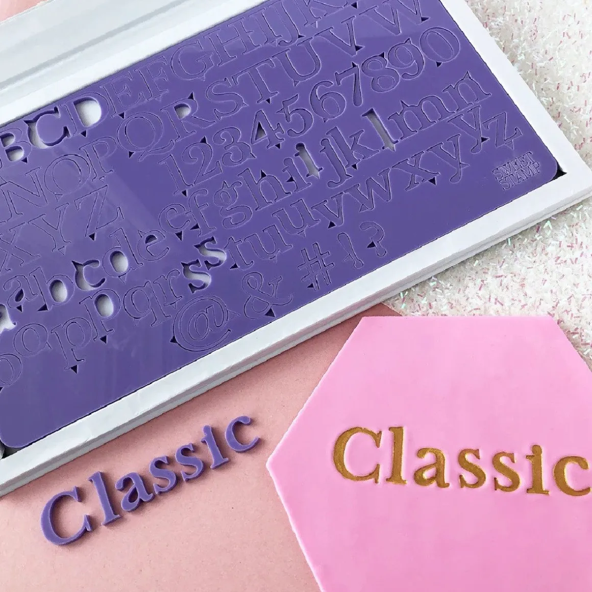 Sweet Stamp Classic Letters & Cijfers Set