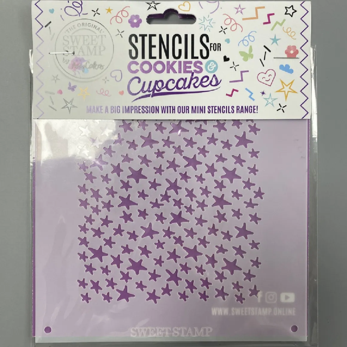 Sweet Stamp Mini Stencil Sterren