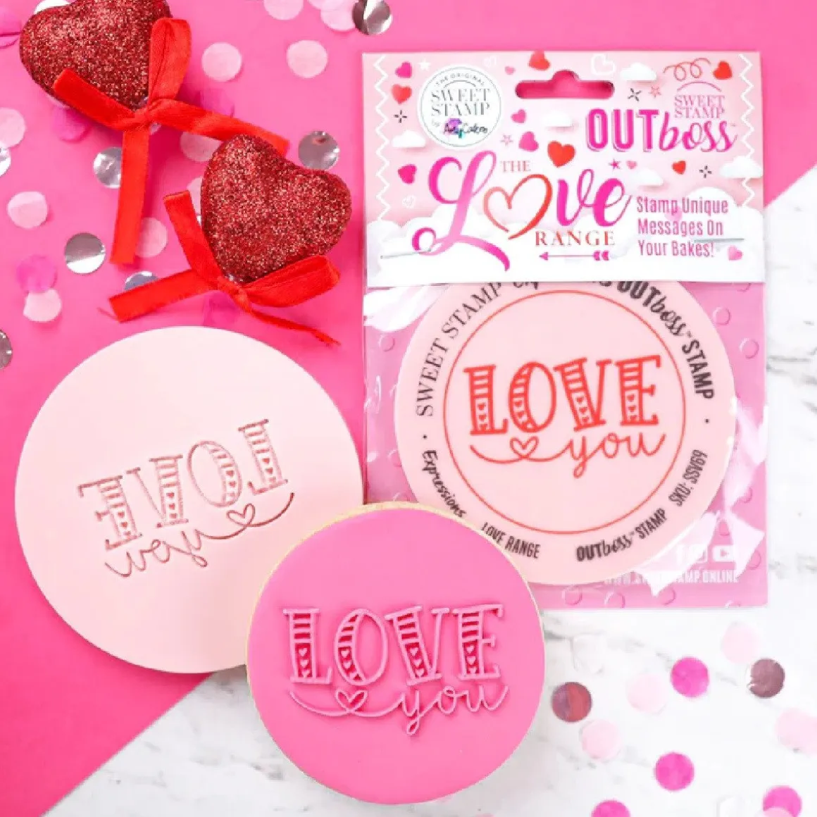 Sweet Stamp Outboss Love You**