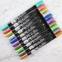 Sweet Stamp Stift Eetbare Inkt Dubbelzijdig Metallic Paars