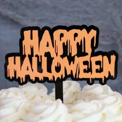 Sweet Stamp Taarttopper Happy Halloween 14x15cm**