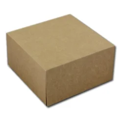Taartdoos 15x15x8cm. Kraft 3st
