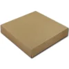 Taartdoos 25x25x5cm. Kraft 3st