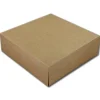 Taartdoos 25x25x8cm. Kraft 50st