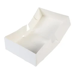 Taartdoos 21x14x8cm. Wit 3st